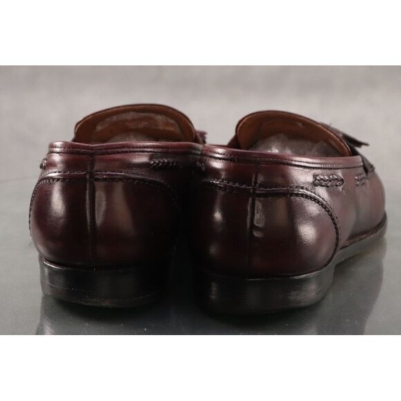 Johnston & Murphy Aristocraft Men\'s Tassel Loafer Shoes Size 10 D Leather Cognac main image 6